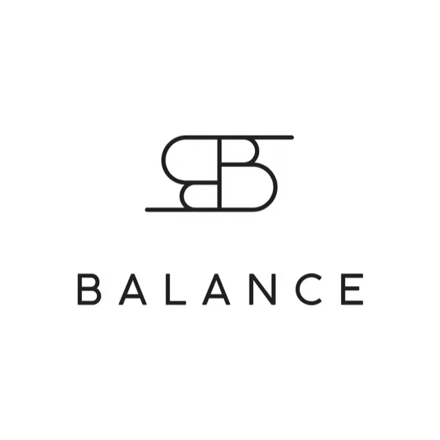 Logo-ul Balance — varianta pentru fundal deschis